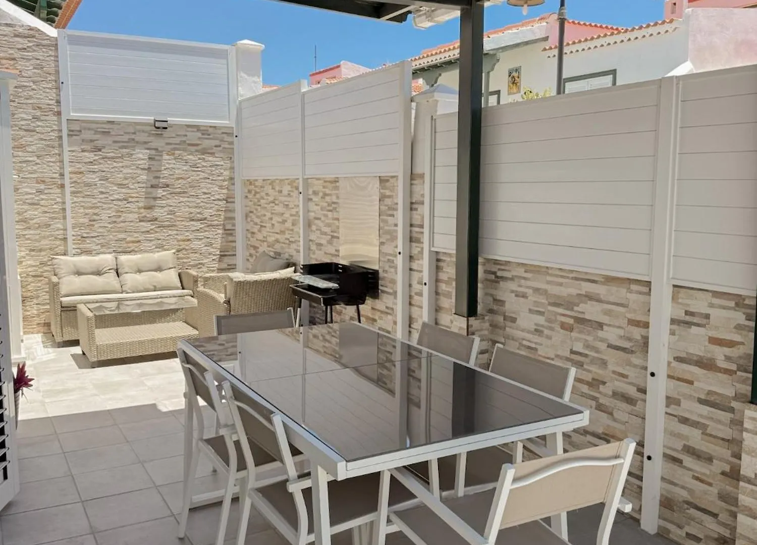 Pambnb - House Next To The Beach, Terrace, Fiber Wi-Fi, Bbq Abades